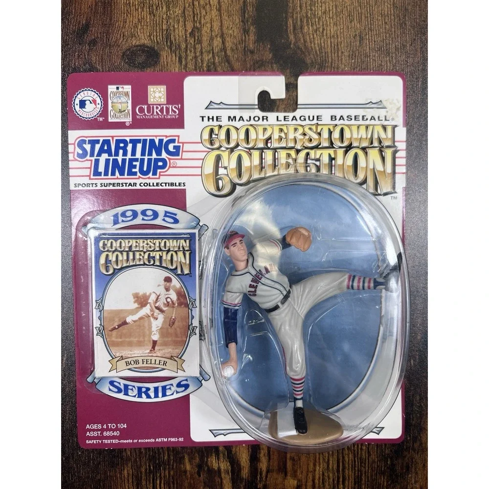 1995 Kenner Starting Lineup Cooperstown Collection Bob Feller Indians